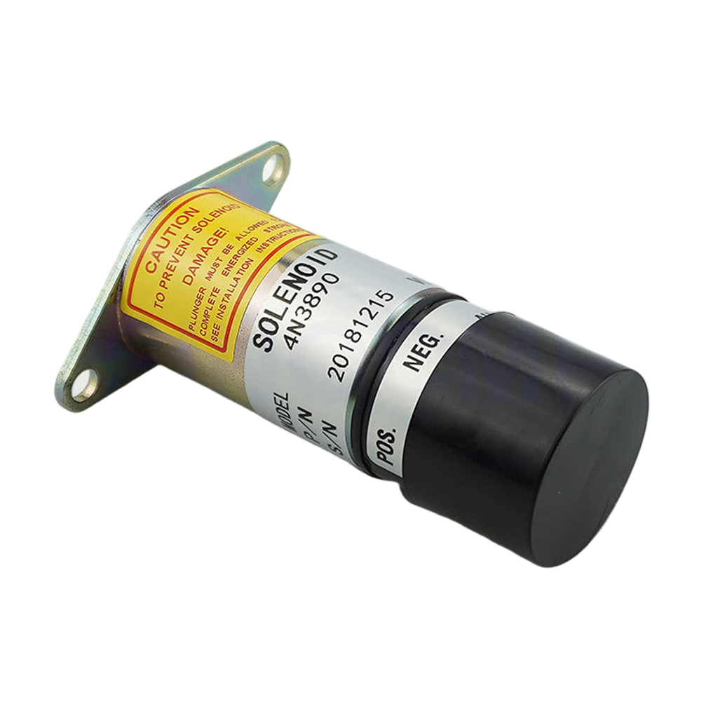[4N3890] 4N-3890: Solenoid Assembly-Shut Off