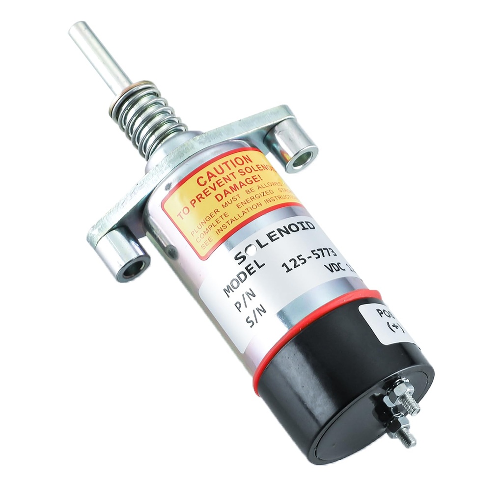 [1255773] 125-5773: 12 Volt Shut Off Solenoid